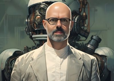 Dave Birss Generated by Midjourney and FaceSwap